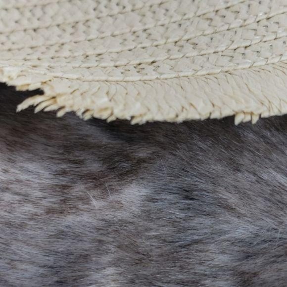 Ladies Summer Floppy foldable‎ Brim Straw Sun hat - Picture 3 of 5